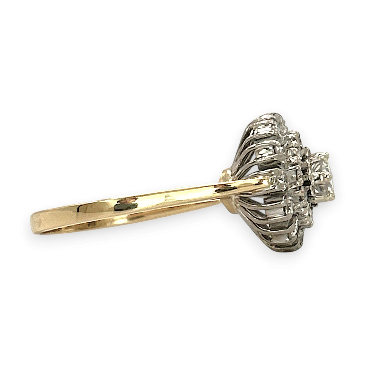 NZGD | 18ct Gold Diamond Bloom Ring Valuation $5,750