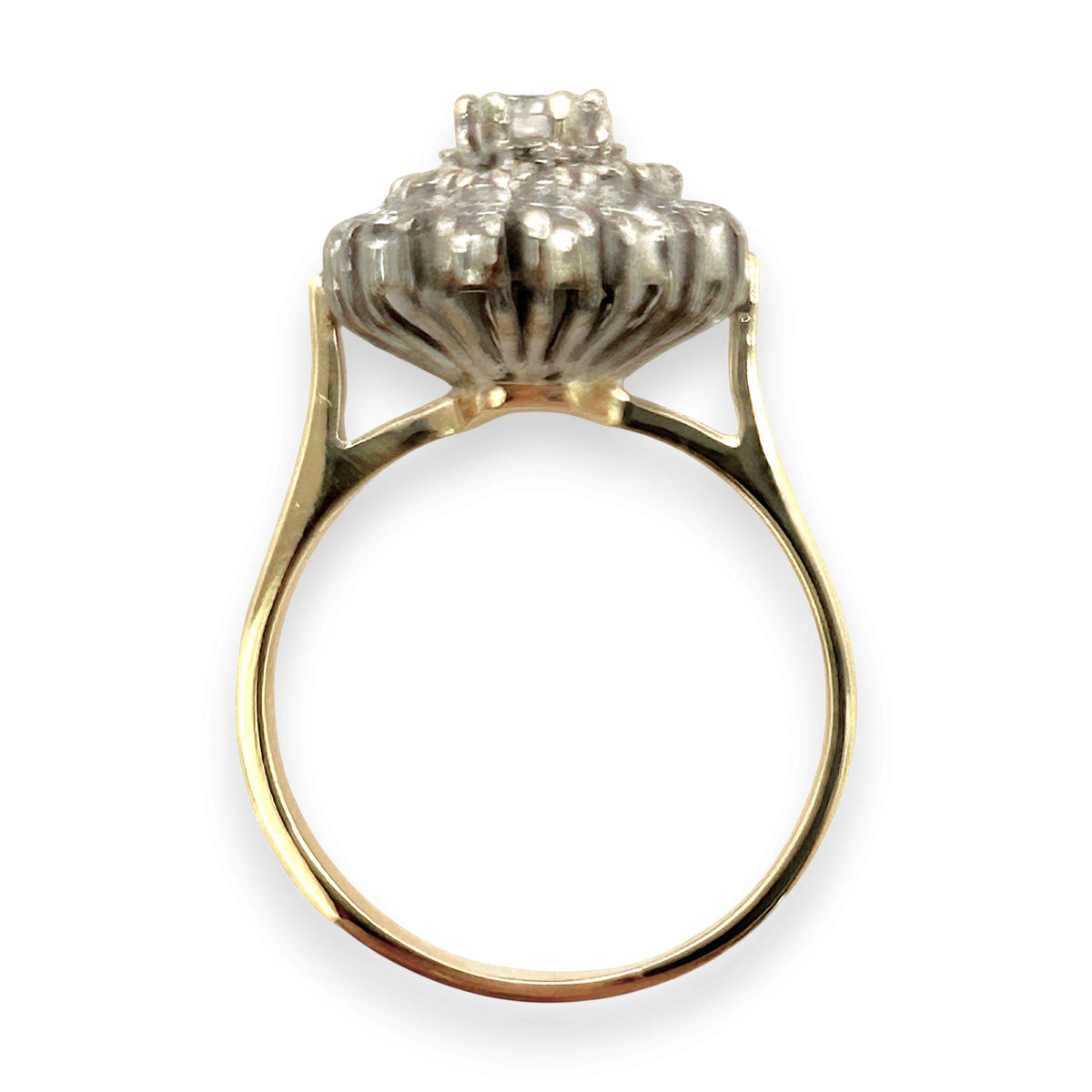NZGD | 18ct Gold Diamond Bloom Ring Valuation $5,750