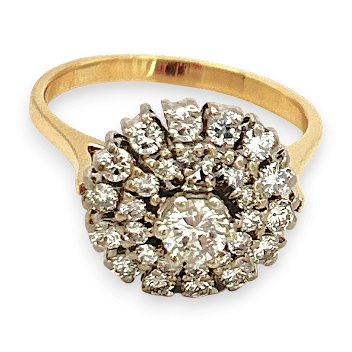 NZGD | 18ct Gold Diamond Bloom Ring Valuation $5,750