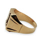 NZGD | 18ct Gold Mariner Crest Signet Ring Size U 1/2