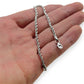 NZGD | 10K White Gold Michael Hill Riviera Rope Bracelet 19cm