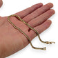 NZGD | 18ct Gold Aurora Wave Bracelet 25.5cm