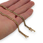 NZGD | 18ct Gold Aurora Wave Bracelet 25.5cm