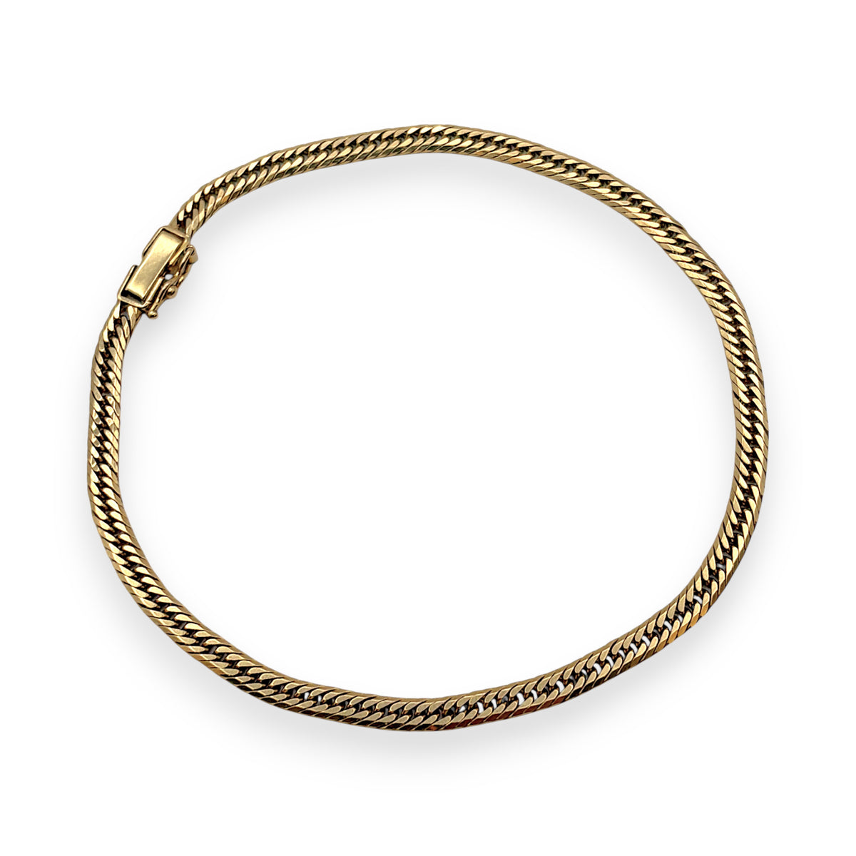 NZGD | 18ct Gold Aurora Wave Bracelet 25.5cm