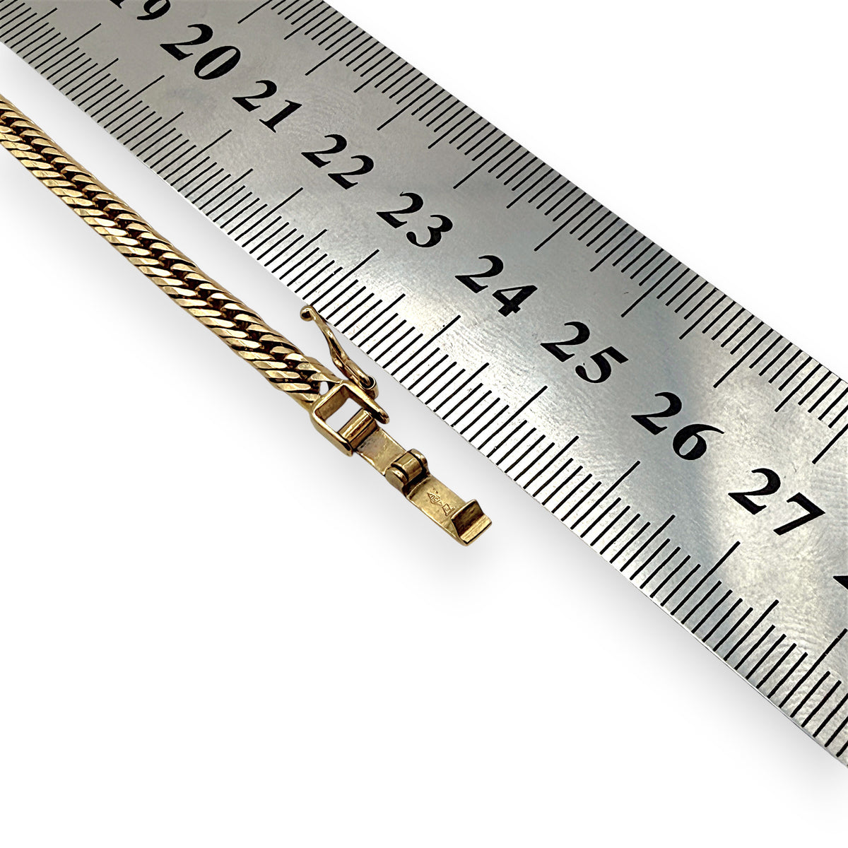 NZGD | 18ct Gold Aurora Wave Bracelet 25.5cm