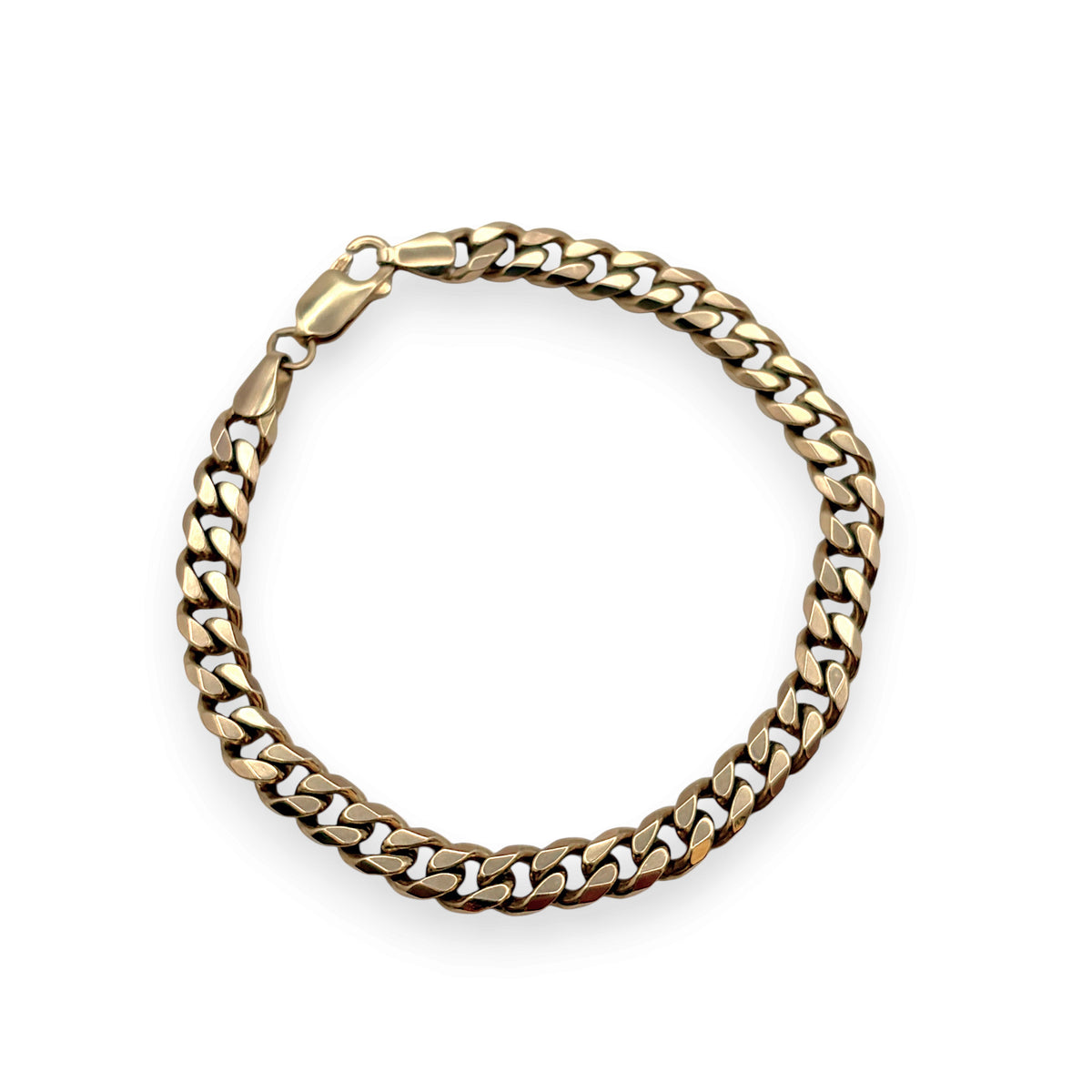 NZGD | 9ct Gold Legacy Curb Bracelet 19cm