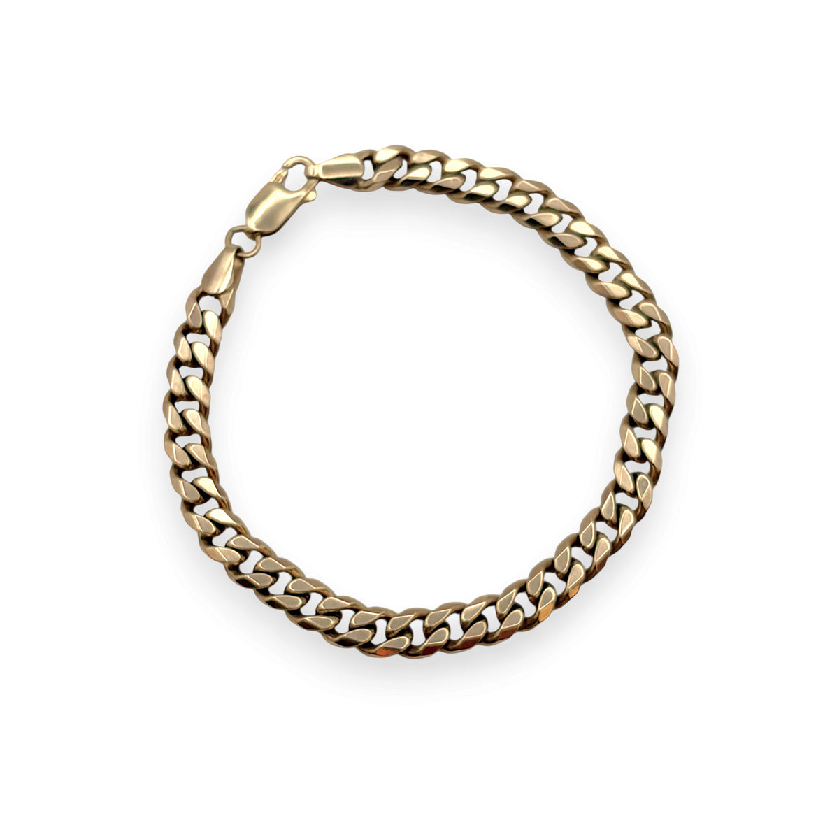 NZGD | 9ct Gold Legacy Curb Bracelet 19cm