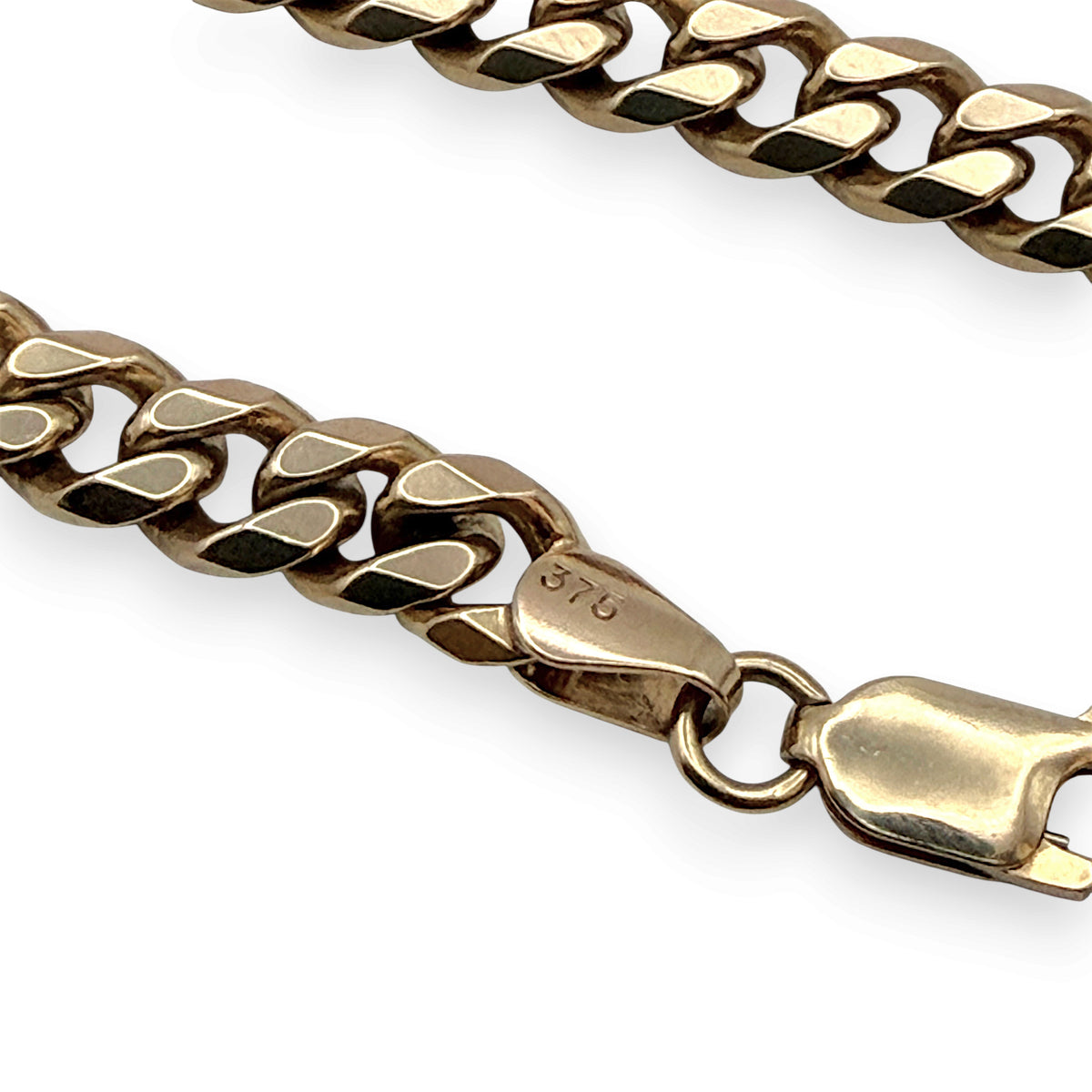 NZGD | 9ct Gold Legacy Curb Bracelet 19cm