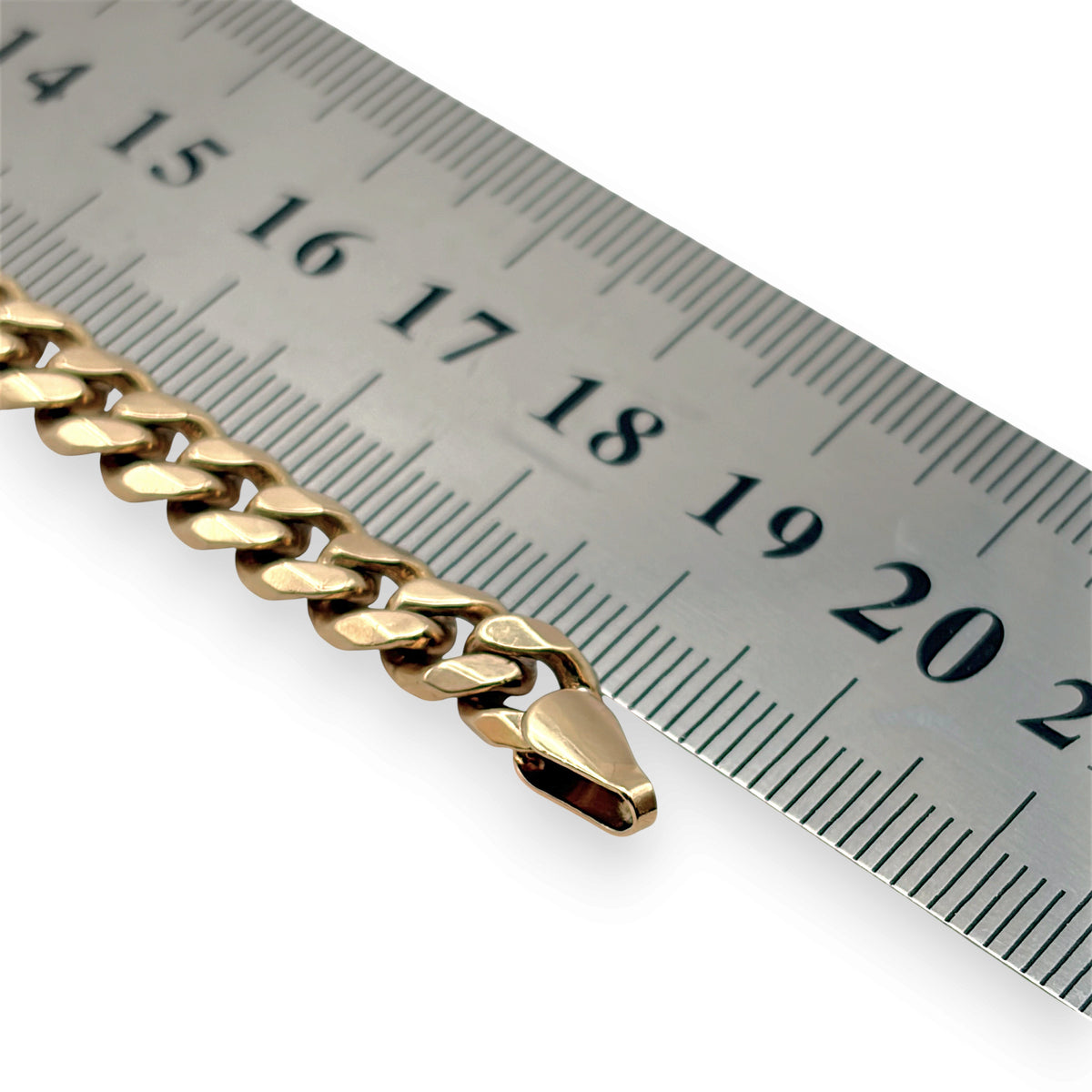 NZGD | 9ct Gold Legacy Curb Bracelet 19cm