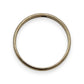 NZGD | 9ct Gold Solstice Plain Band Ring Size M 1/2