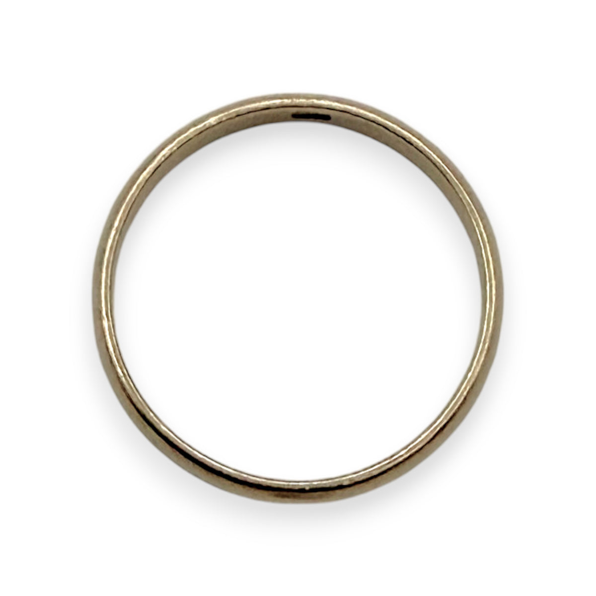 NZGD | 9ct Gold Solstice Plain Band Ring Size M 1/2