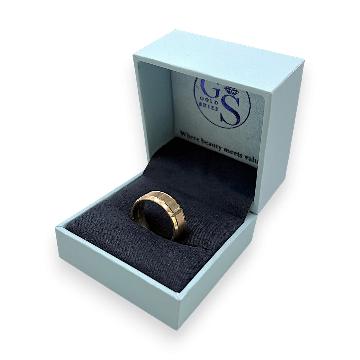 NZGD | 10ct Gold MICHAEL HILL Heritage Line Ring Size T