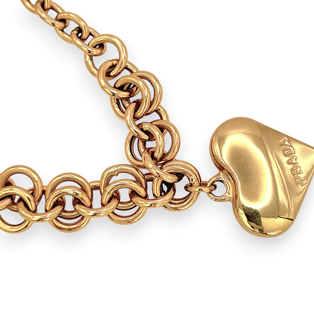 NZGD | 18ct Gold Celestial Heartline Bracelet 20cm