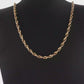 NZGD | 10ct Gold Bold Rope Chain 49cm