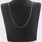 NZGD | 10ct Gold Delicate Modern Square  Link Chain  45cm